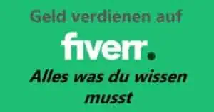Mehr über den Artikel erfahren Geld verdienen auf Fiverr – Ein Leitfaden