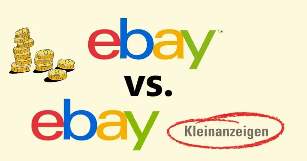 ebay kleinanzeigen vs. ebay