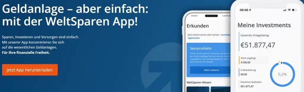 Weltsparen App